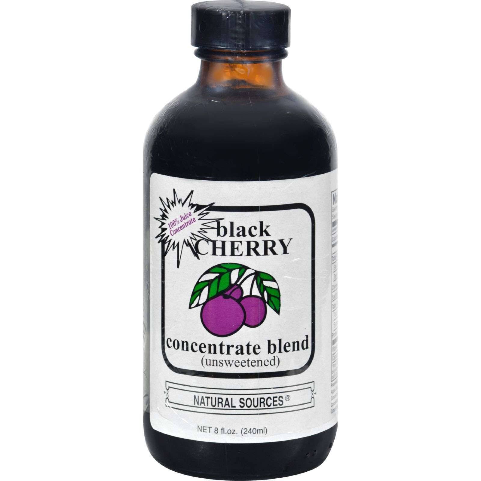 Natural Sources Black Cherry Concentrate - 8 Oz