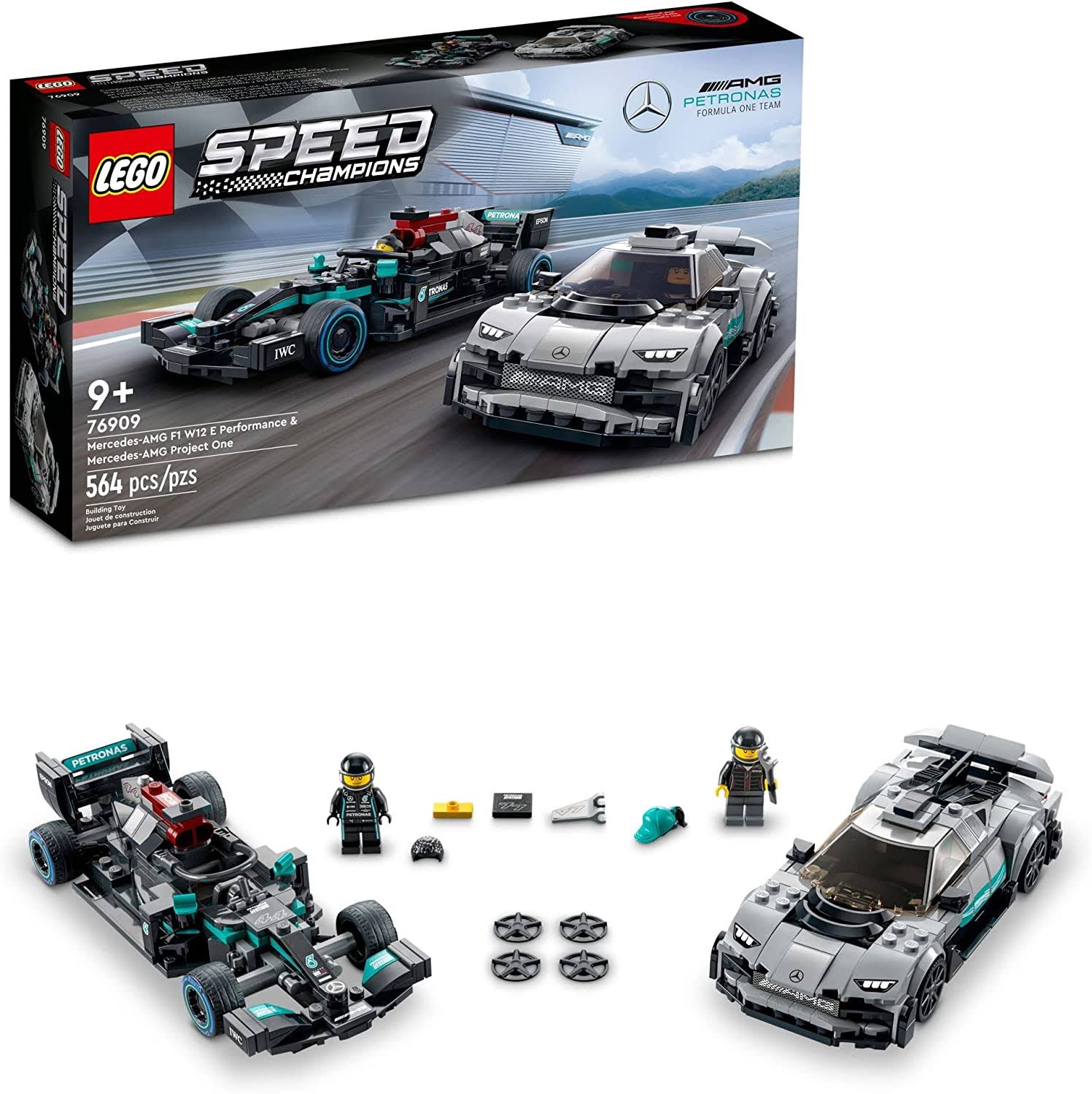 LEGO Speed Champions Mercedes-AMG F1 W12 E Performance & Mercedes-AMG