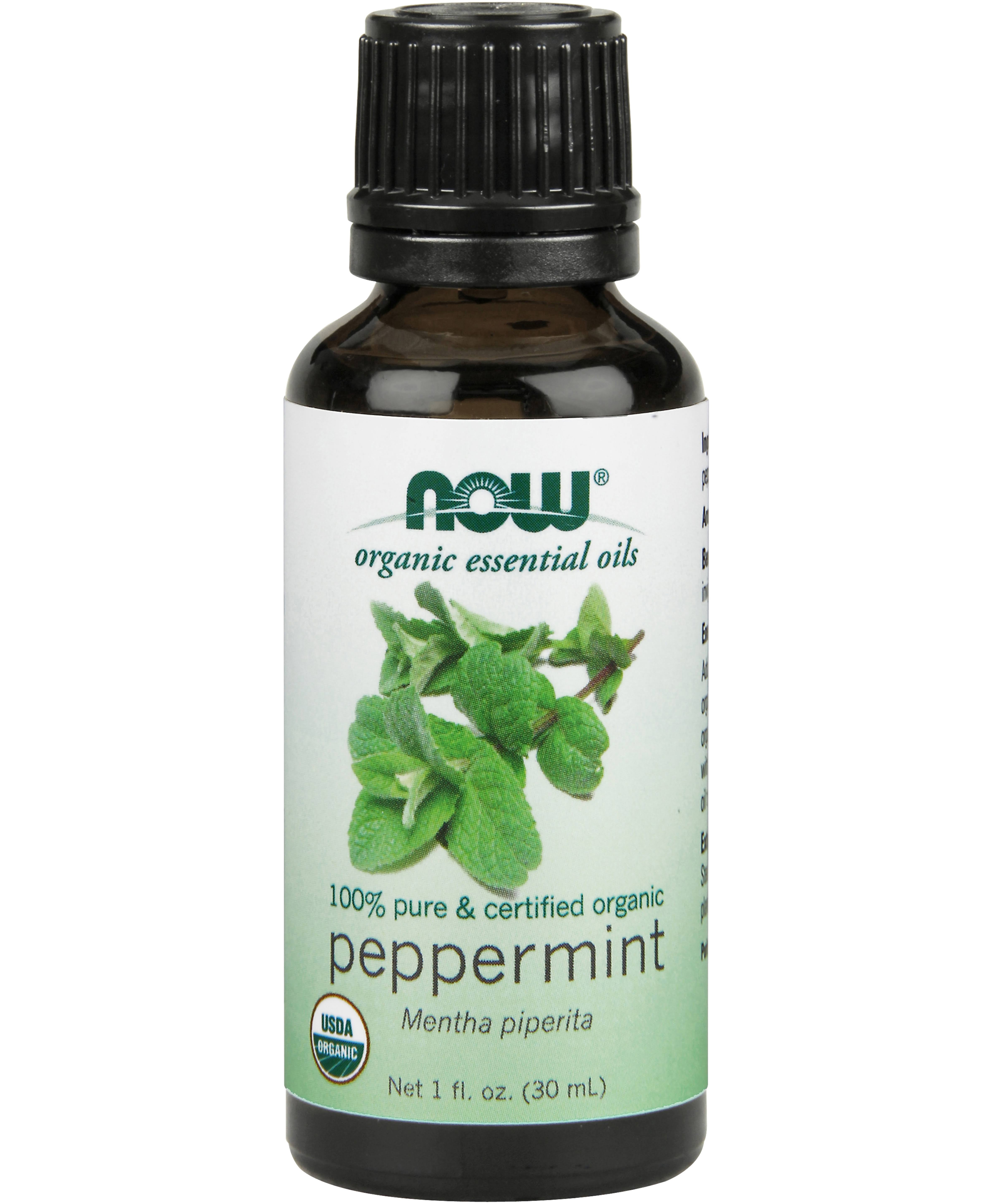Now Organic Essential Oils - Peppermint, 30ml