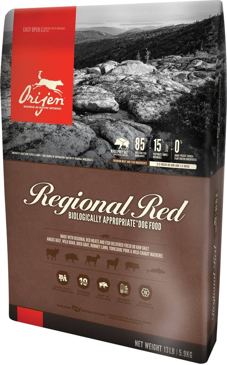 Orijen Regional Red 4.5lb Dry Dog Food