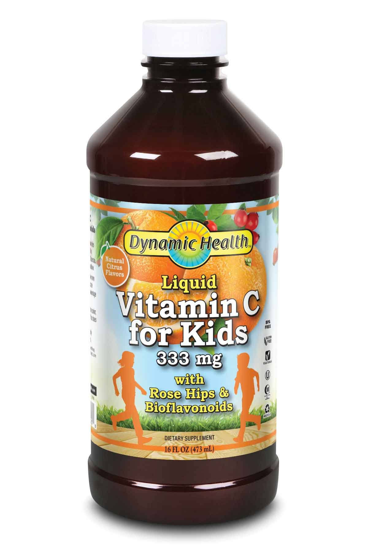 Dynamic Health - Liquid Vitamin C for Kids Citrus 333 mg. - 16 oz.