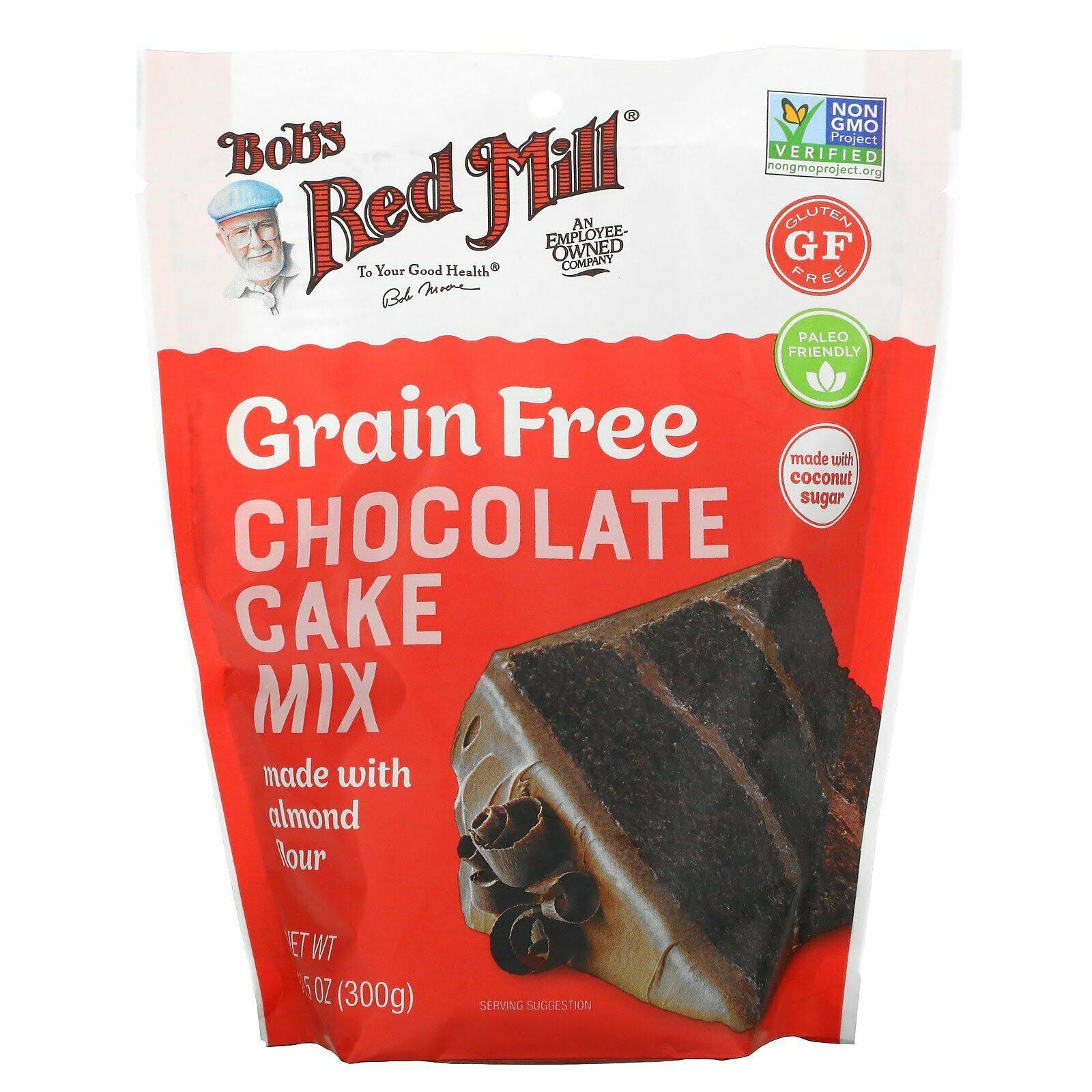 Bob's Red Mill, Chocolate Cake Mix, Made with almond Flour, 300g