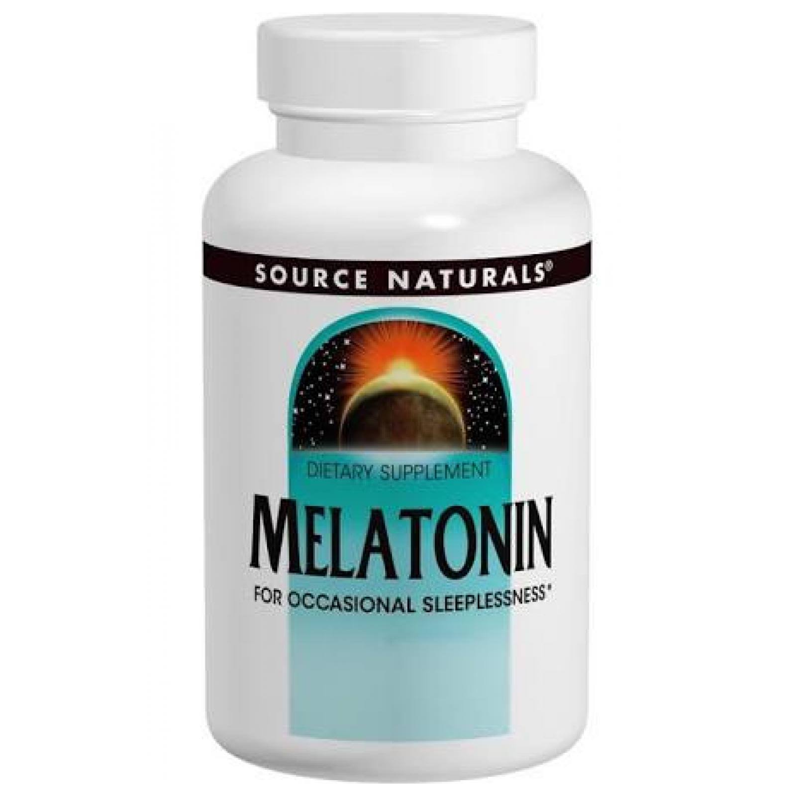 Source Naturals - Melatonin, 5 mg, 60 Tablets