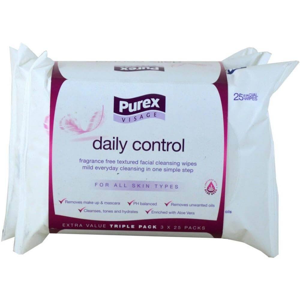 Purex Daily Control Face Wipes