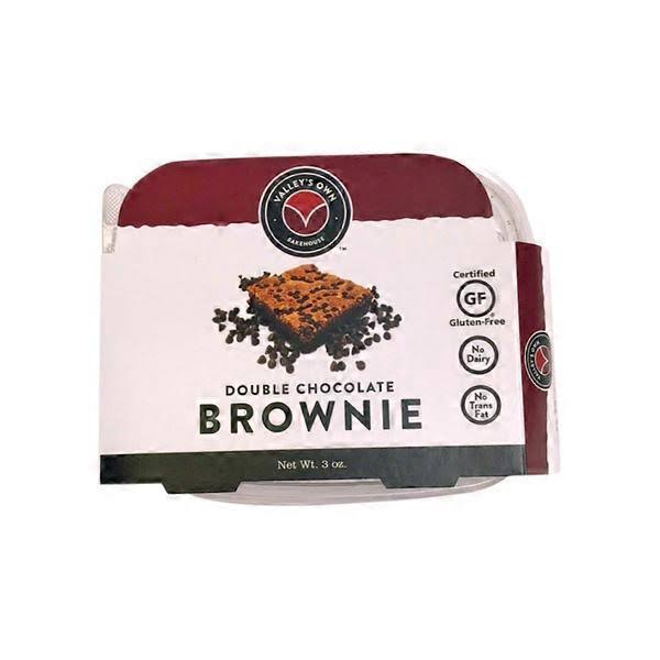 Down in The Valley Gluten Free Double Chocolate Brownie - 2.5 oz