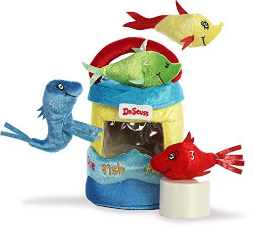 Aurora Dr Seuss Fish Plush Toy Set - Small