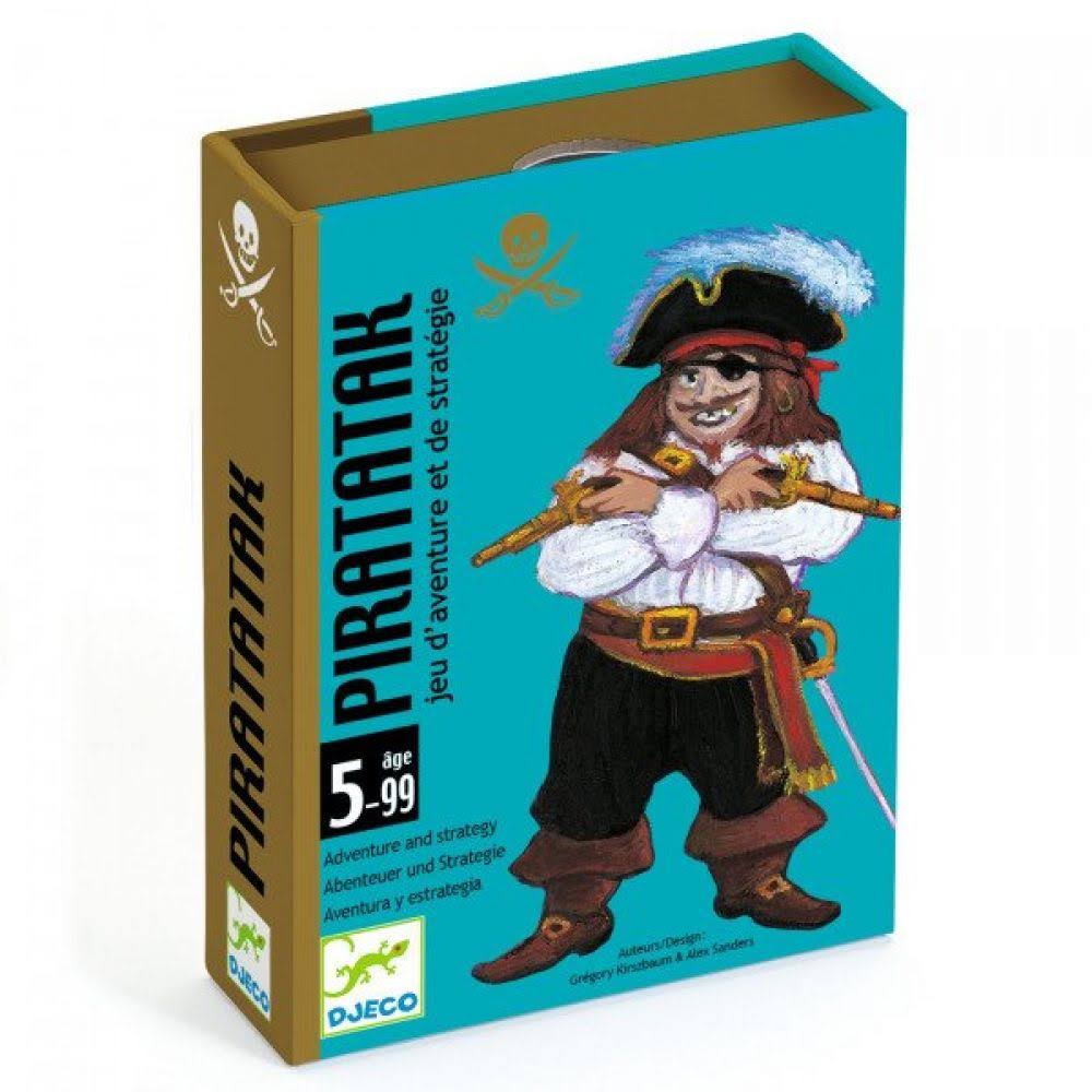 Djeco Piratatak Strategy Card Game