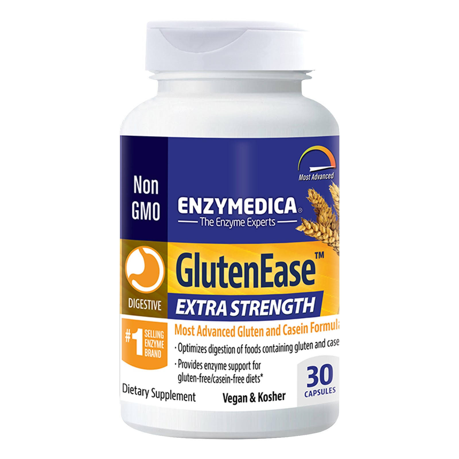 Enzymedica GlutenEase - Extra Strength, 30 capsules
