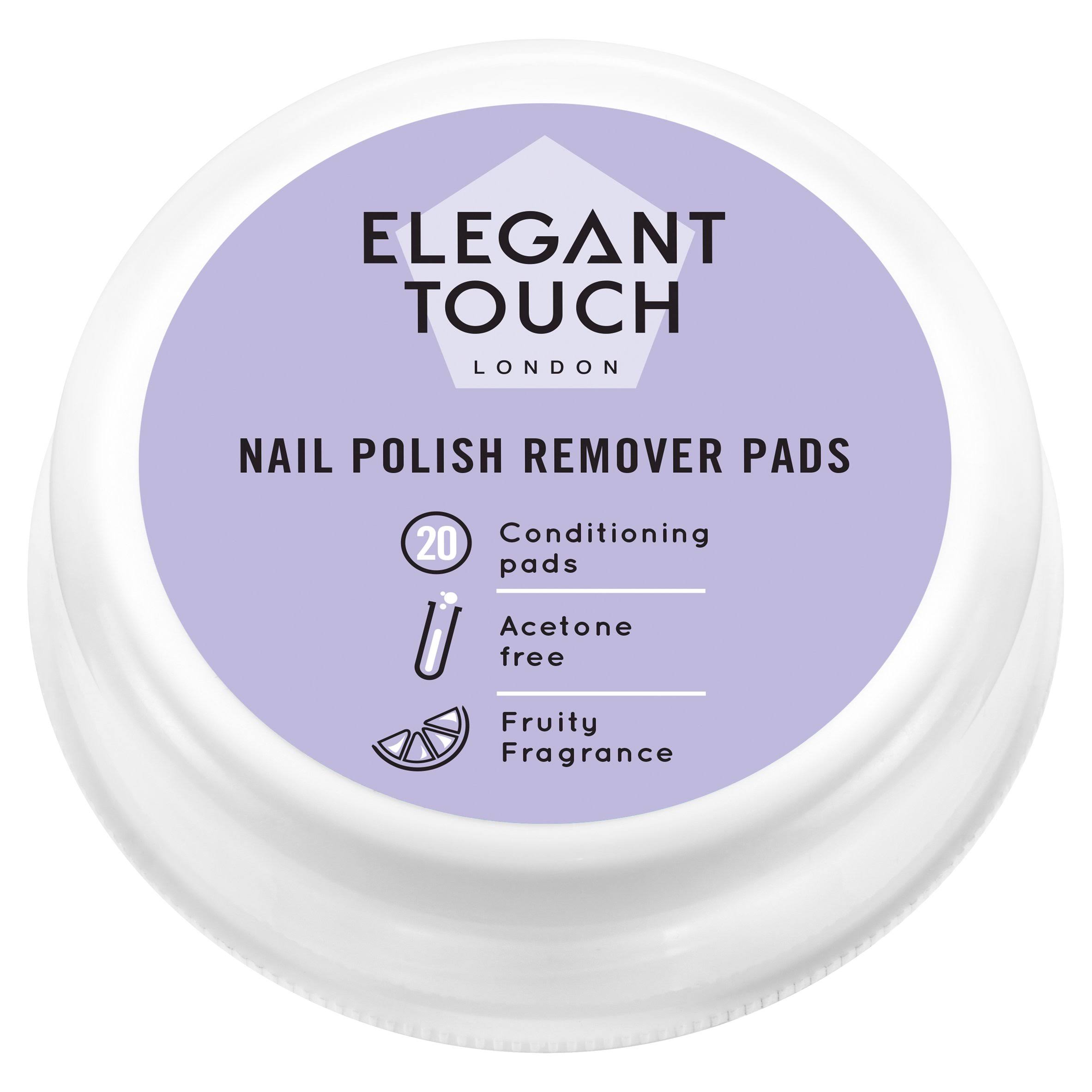 Elegant Touch Nail Polish Remover (20 Pads)