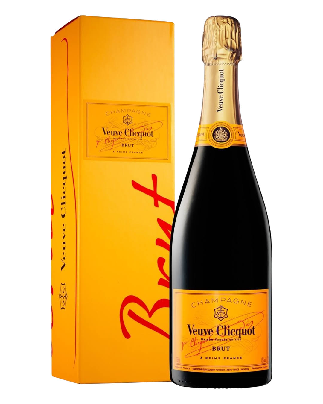Veuve Clicquot Yellow Label Brut NV Gift Boxed