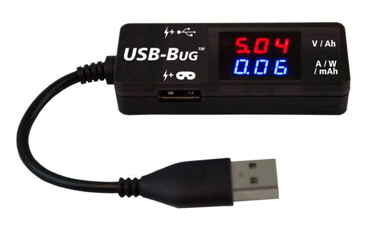 Triplett USB-Bug USB Tester and Data Masker, Cable