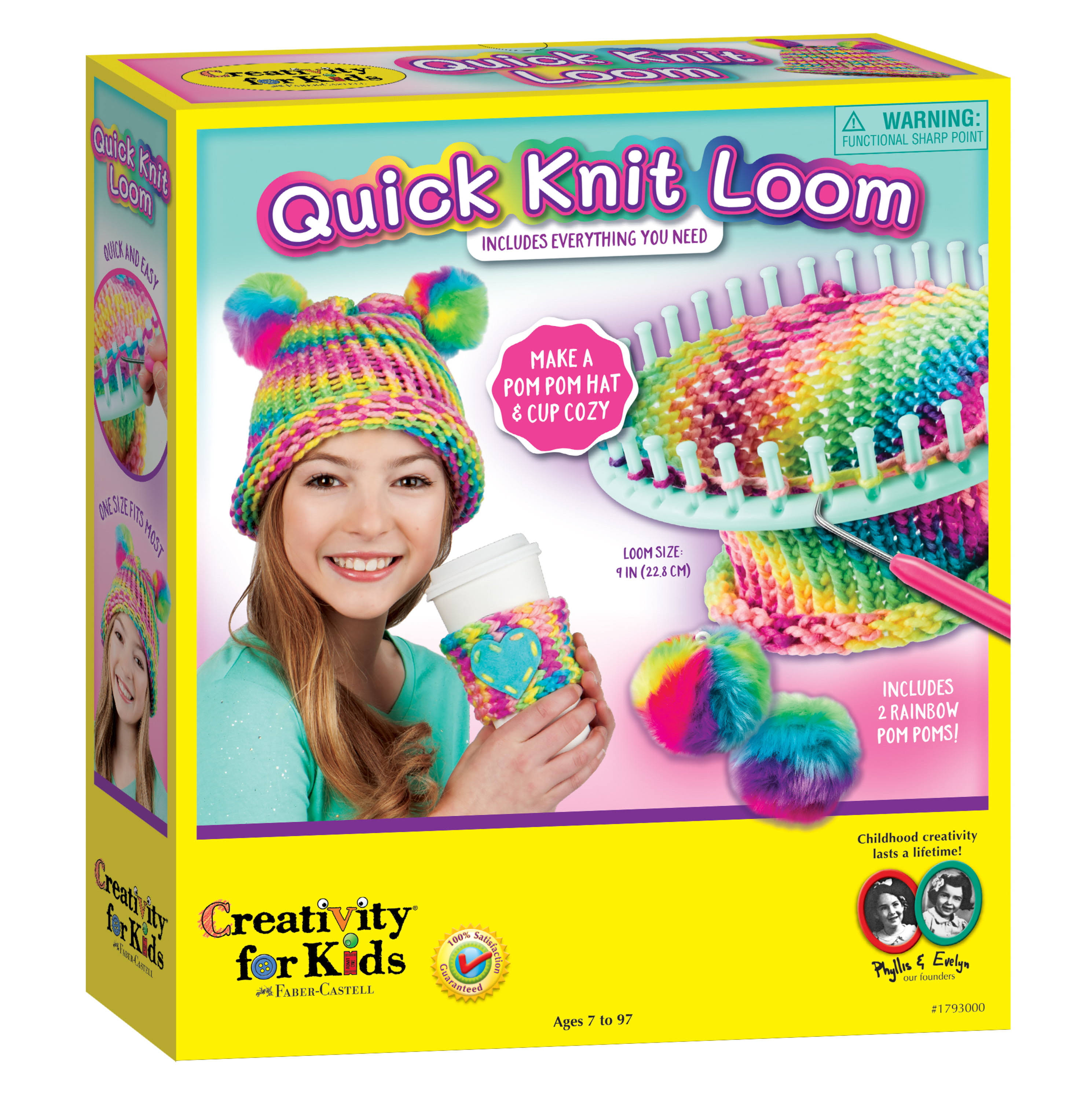 Creativity for Kids Quick Knit Loom Craft Kit