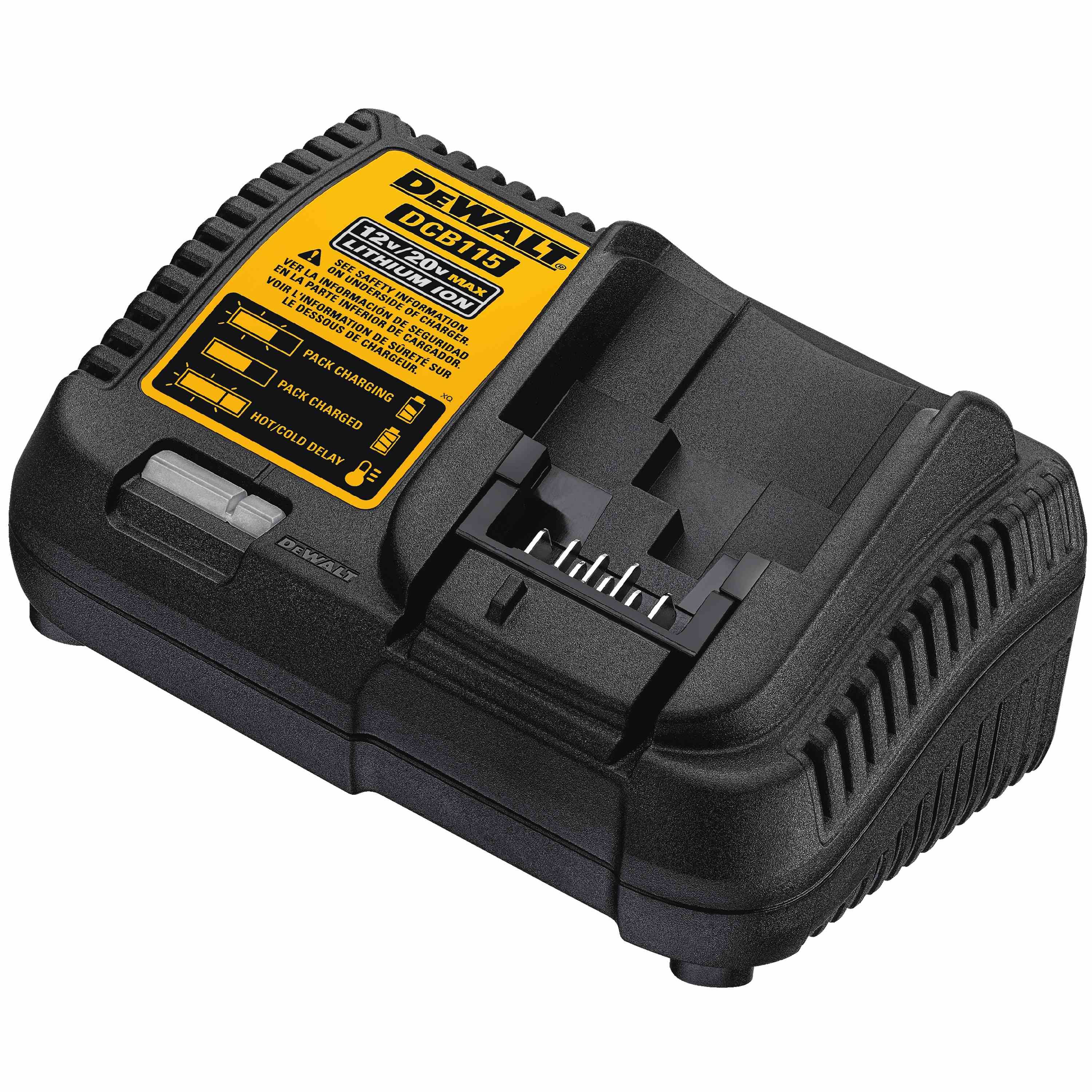 Dewalt Max Power Tool Battery Charger - 20V, Lithium Ion