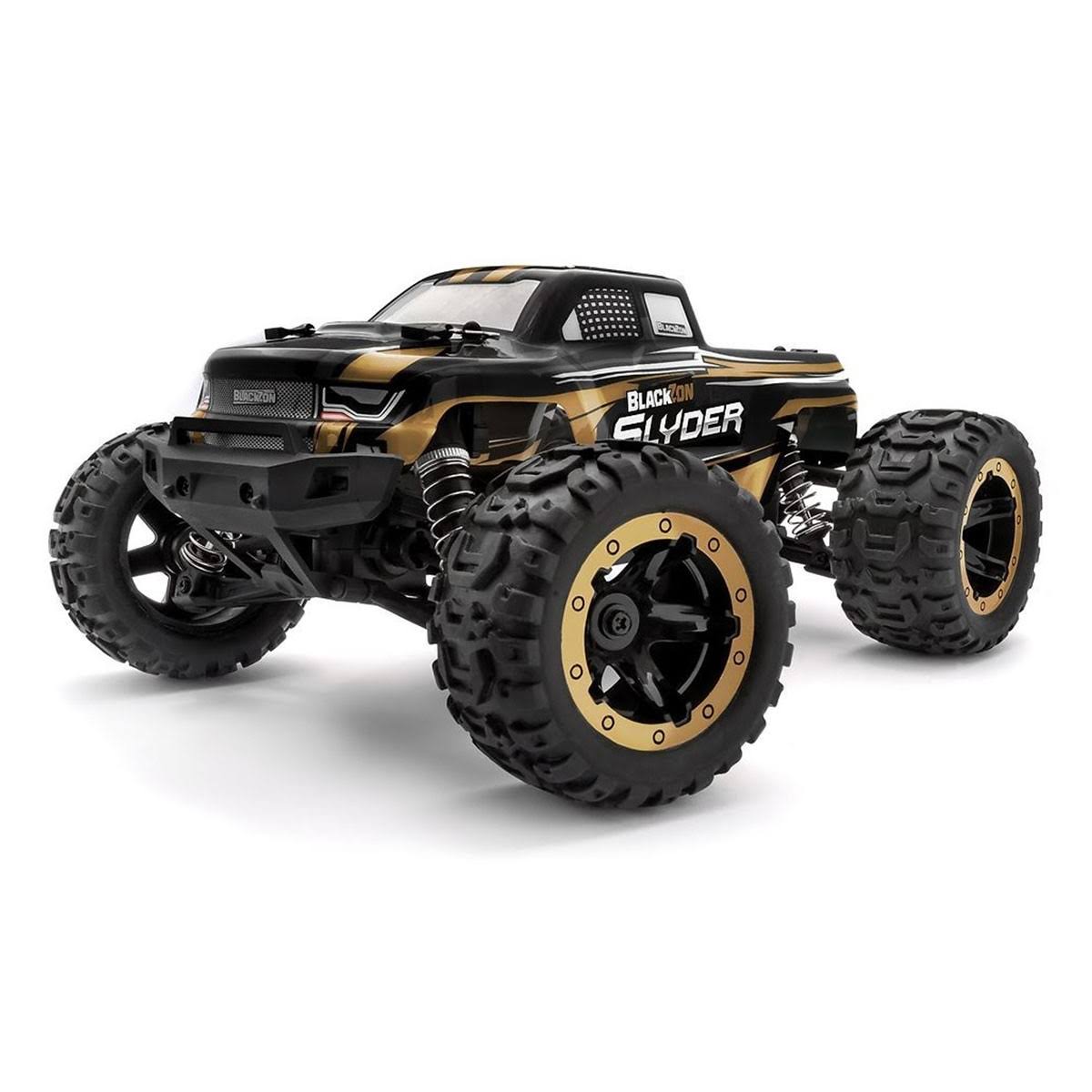 BlackZon Slyder 1/16th Electric Monster Truck - RTR 4WD Gold