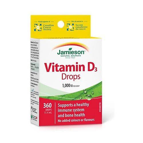 Jamieson Vitamin D Droplets - 1000 IU, 11.4ml