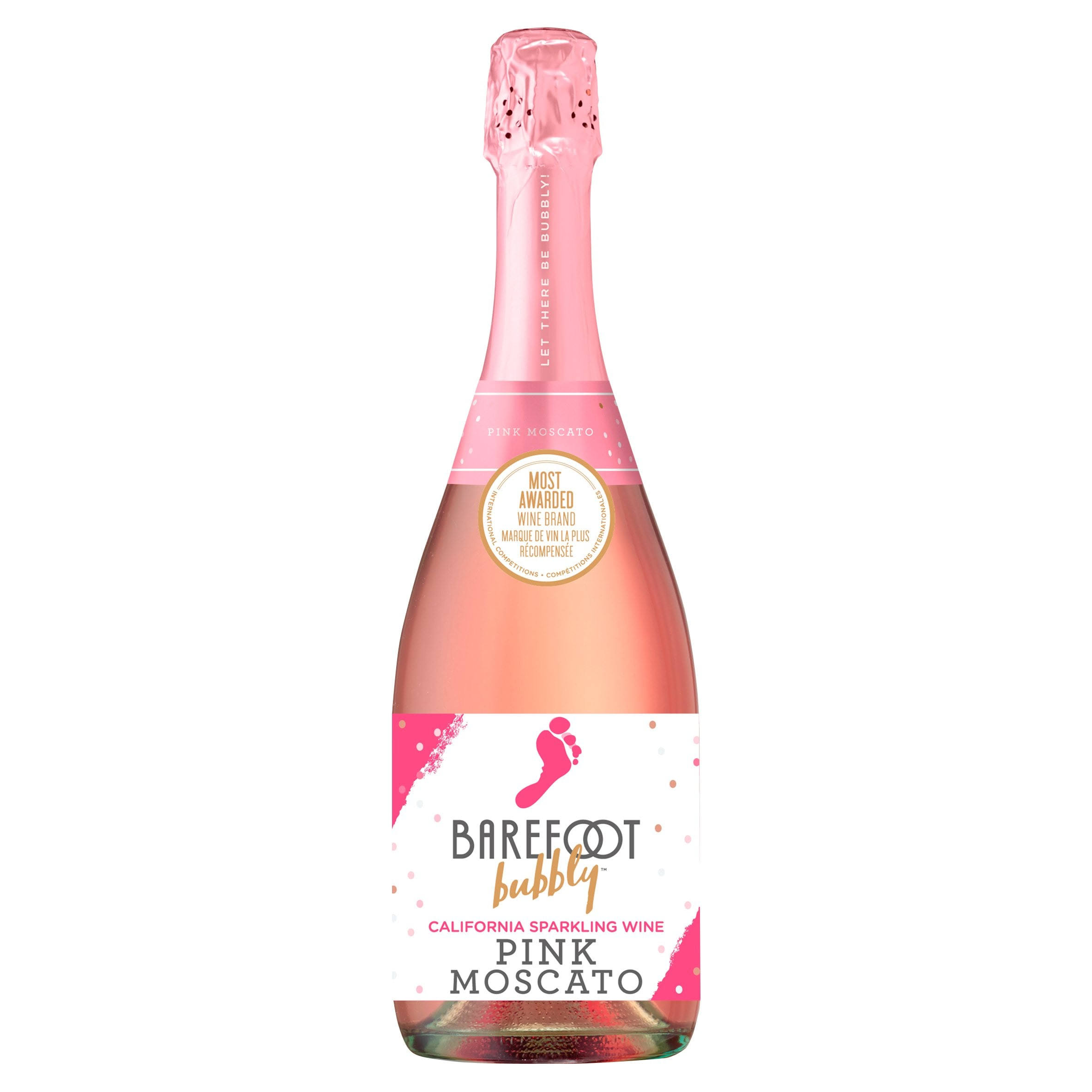 Barefoot Bubbly Pink Moscato Champagne - 750ml