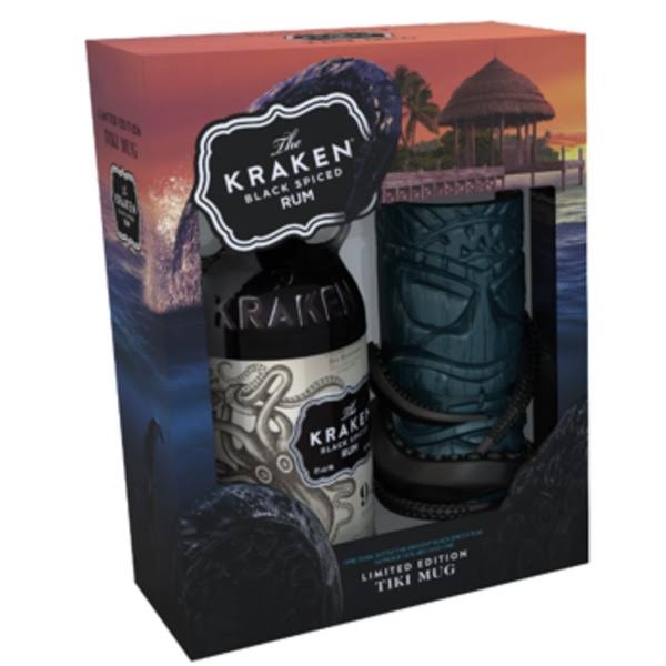Kraken Black Spiced Rum Gift 750 ml