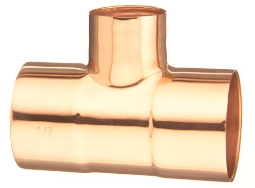 Elkhart Products Copper Tee - 3/4" x 3/4" x 1/2"