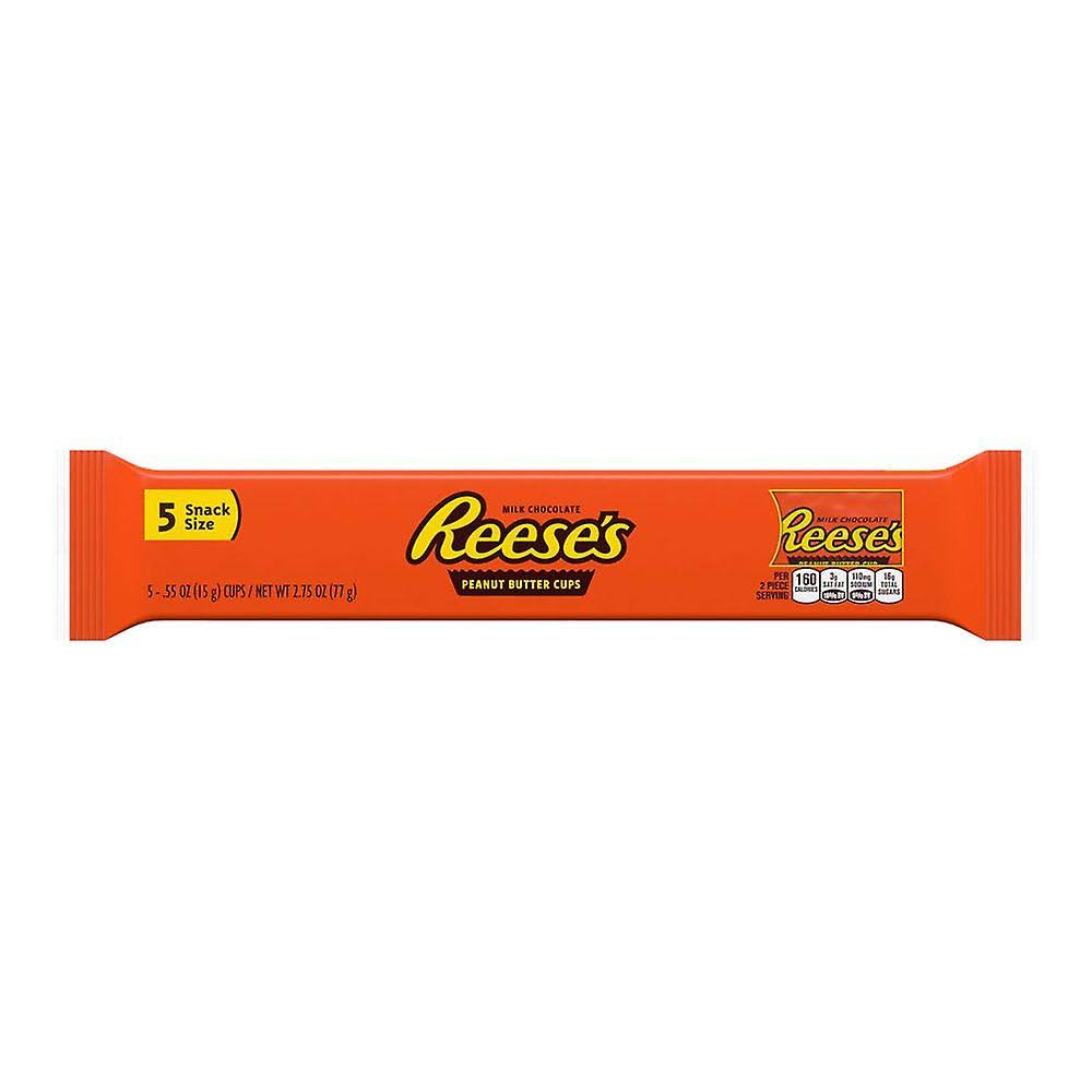 Reese's Snack Size Peanut Butter Cup - 5pk, 77g