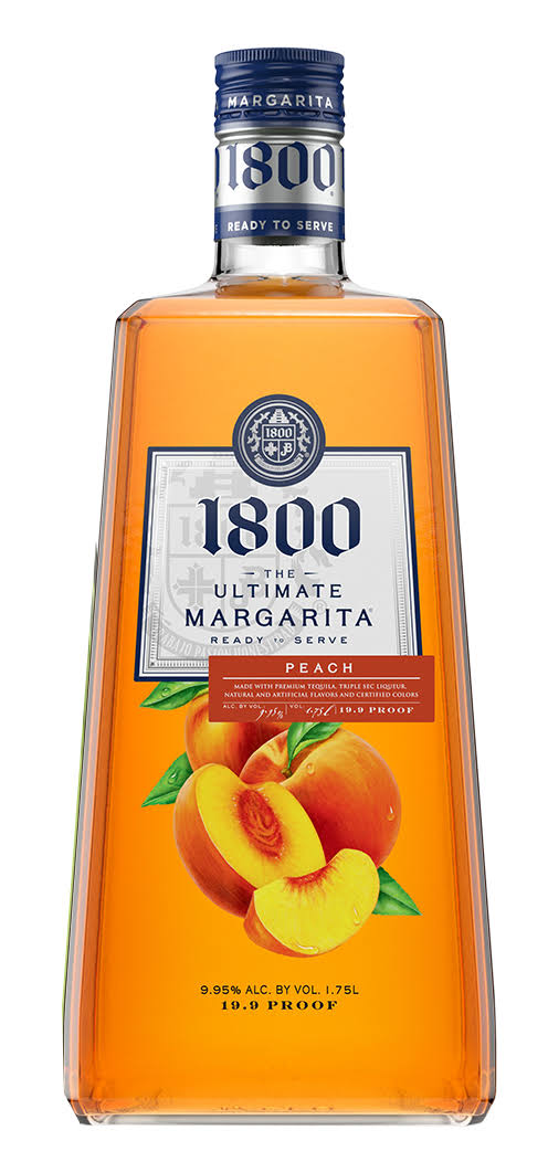 1800 The Ultimate Margarita Peach - 1.75l