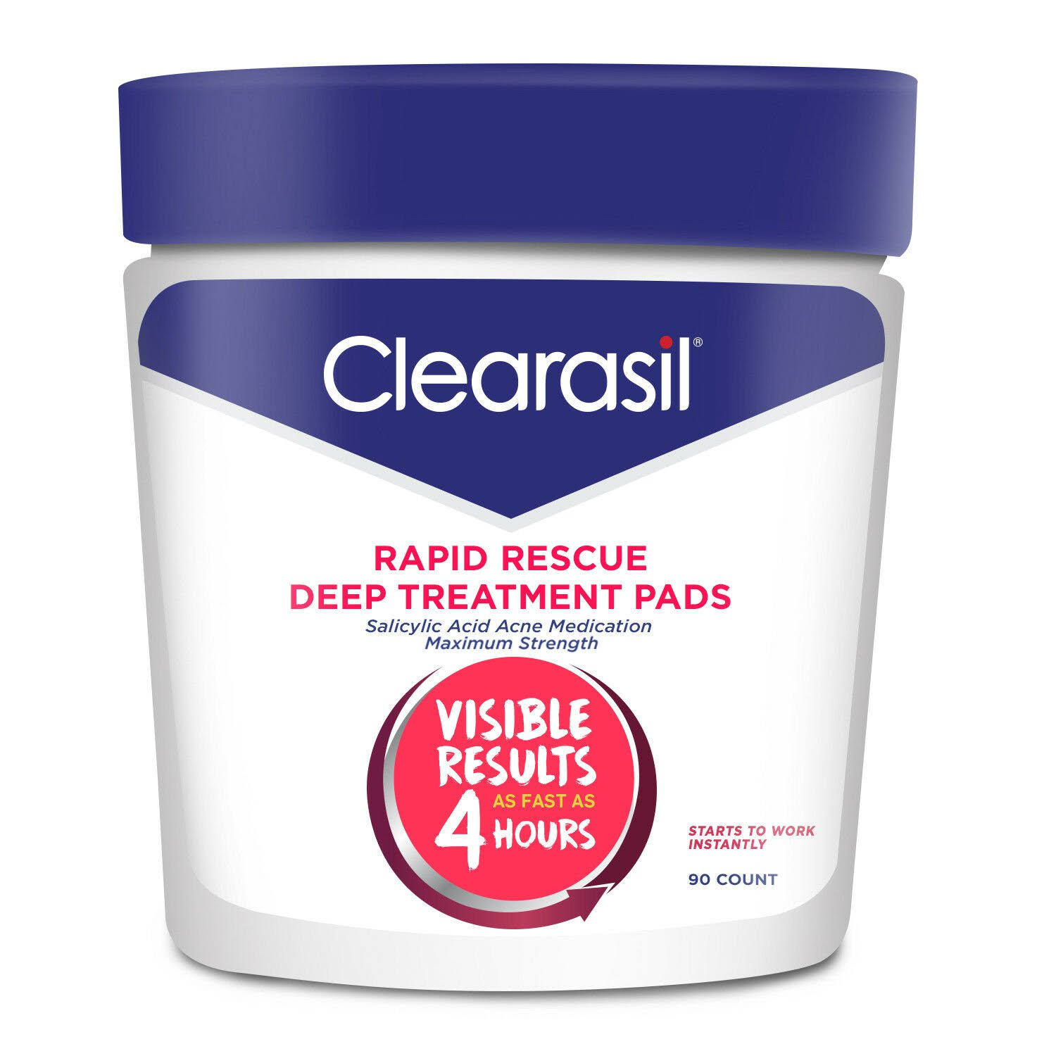 Clearasil Ultra Rapid Action Pads - 90 Pads