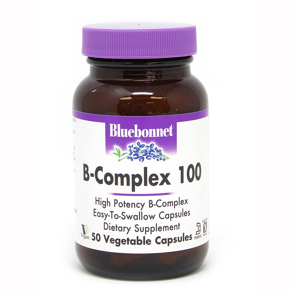Bluebonnet B-Complex 100 Dietary Supplement - 250 Vcaps