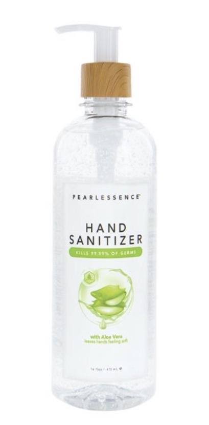 Pearlessence Hand Sanitizer, Aloe Vera - 16 fl oz