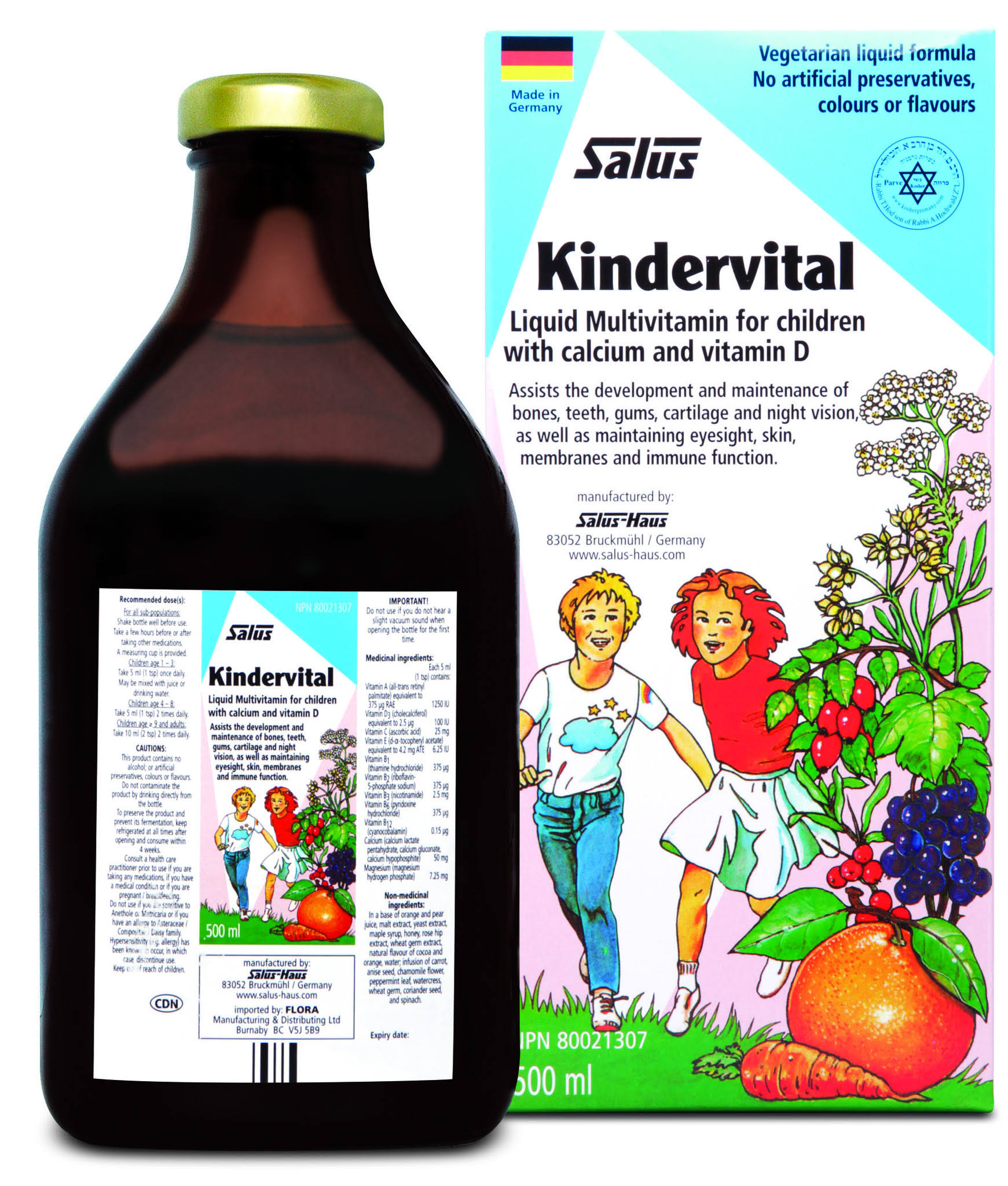 Floradix Kindervital Formula for Children - 500 ml
