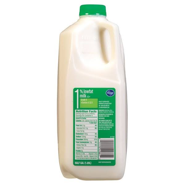 Kroger Low Fat 1% Milk - 0.5 Gal
