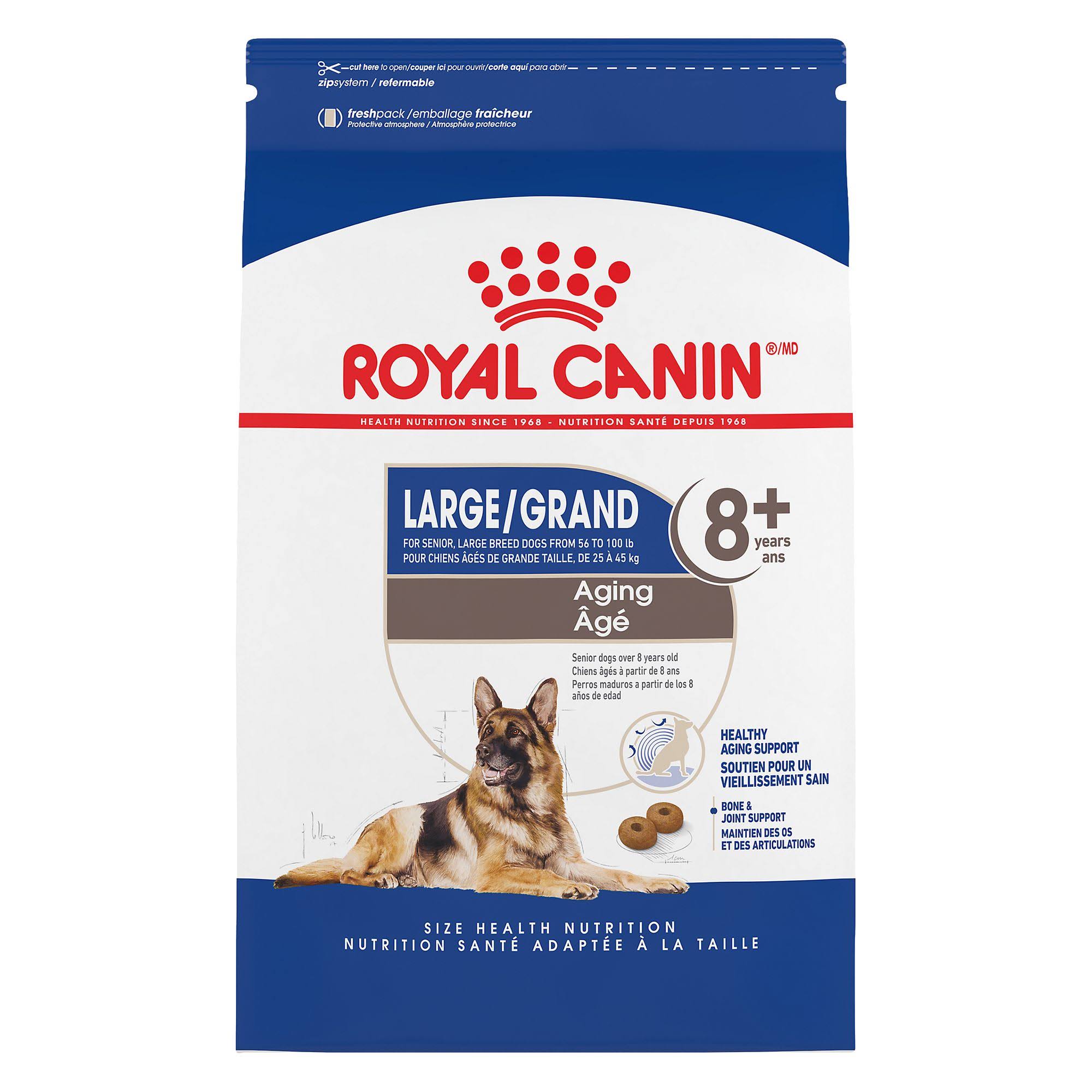 Royal Canin Maxi Aging 8 Plus Years Dog Food - 30lbs