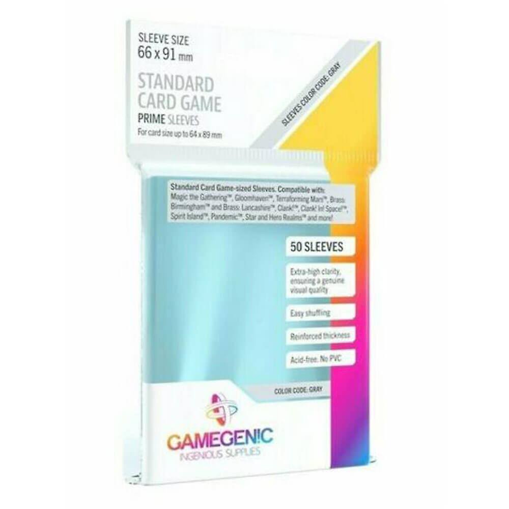 Gamegenic - Prime Standard Card Game Sleeves: 66 x 91 mm (50)