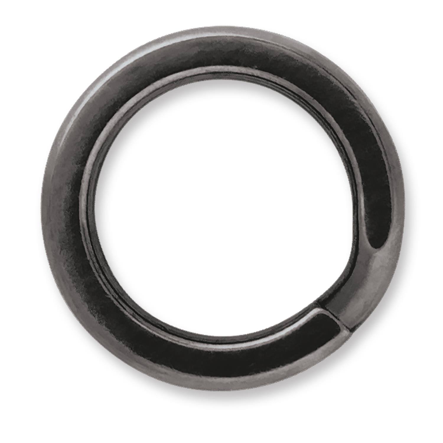 VMC Stainless Steel Split Rings 5; Black