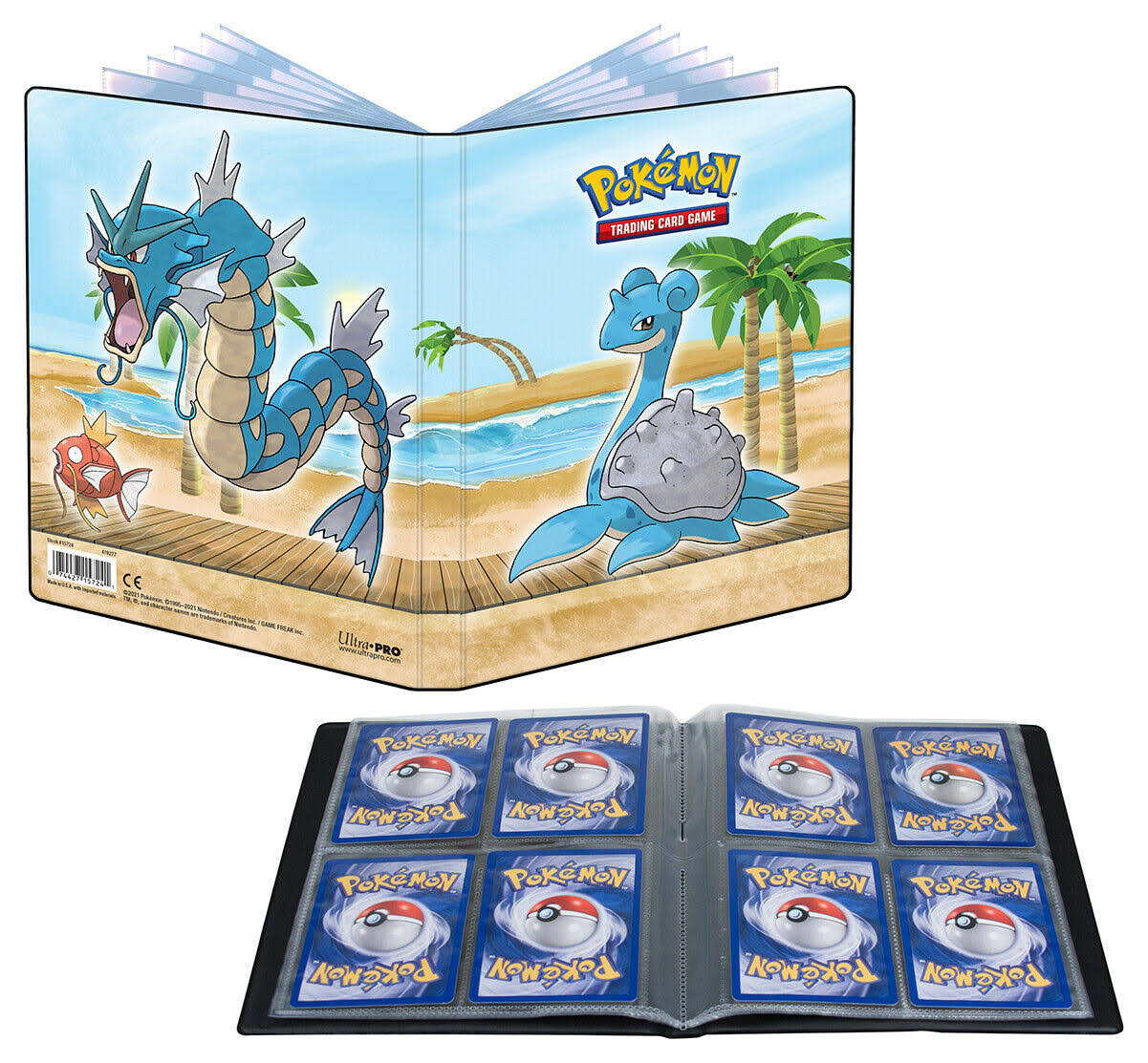 Ultra Pro - 4 Pocket Portfolio - Pokemon Gallery Series Seaside