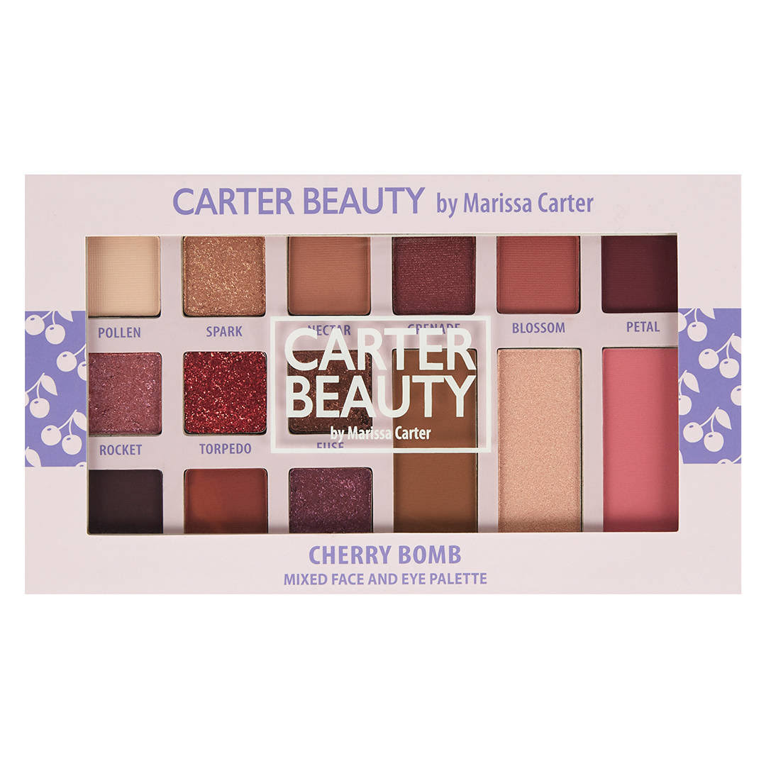 Carter Beauty Cherry Bomb Mixed Face & Eye Palette