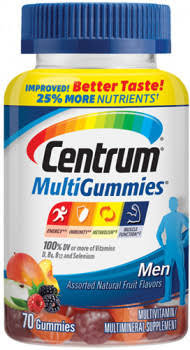Centrum Silver Centrum Multi Gummies Men (Assorted Fruit Flavours, 70 Gummies)
