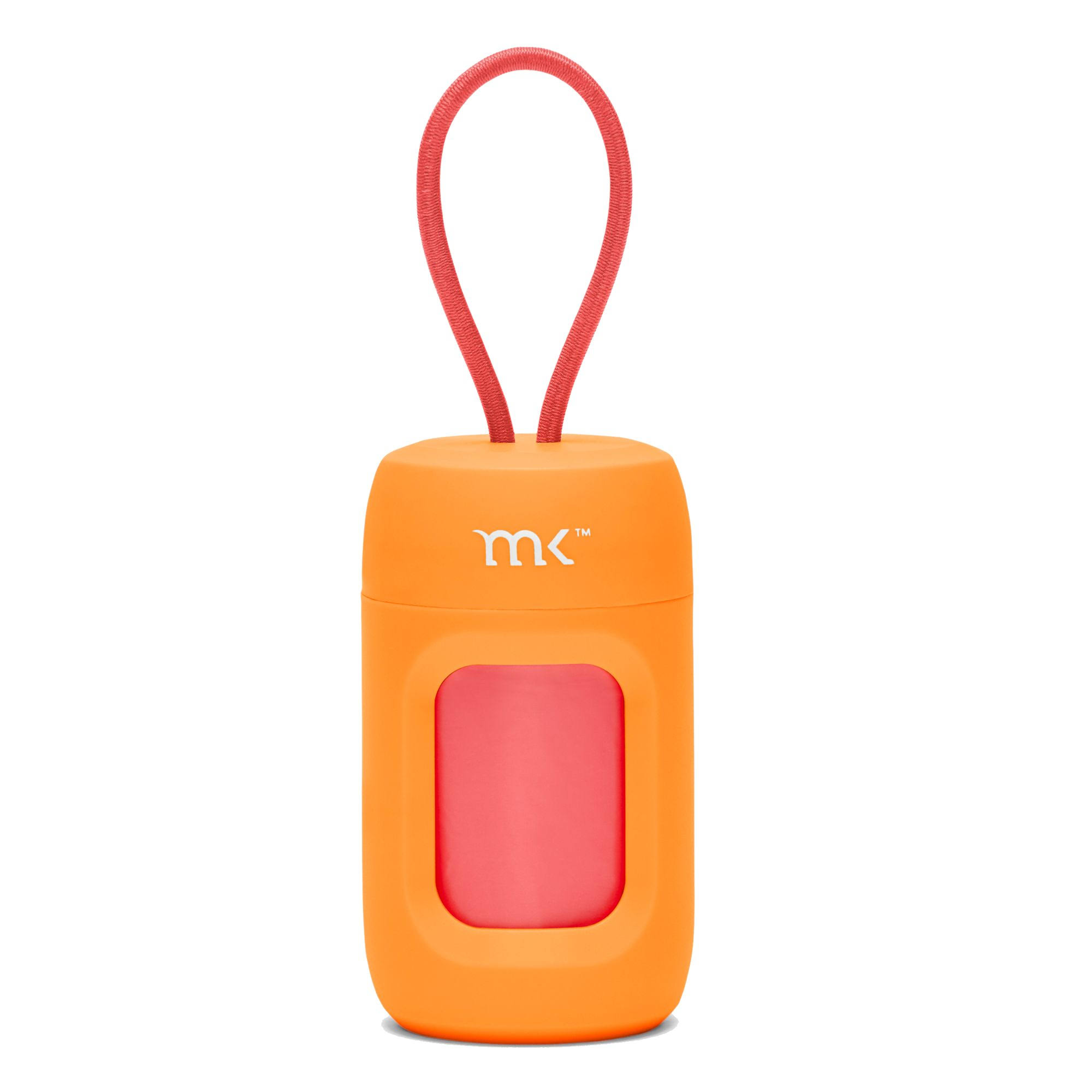 Modern Kanine Leash Waste Bag Dispenser - Orange