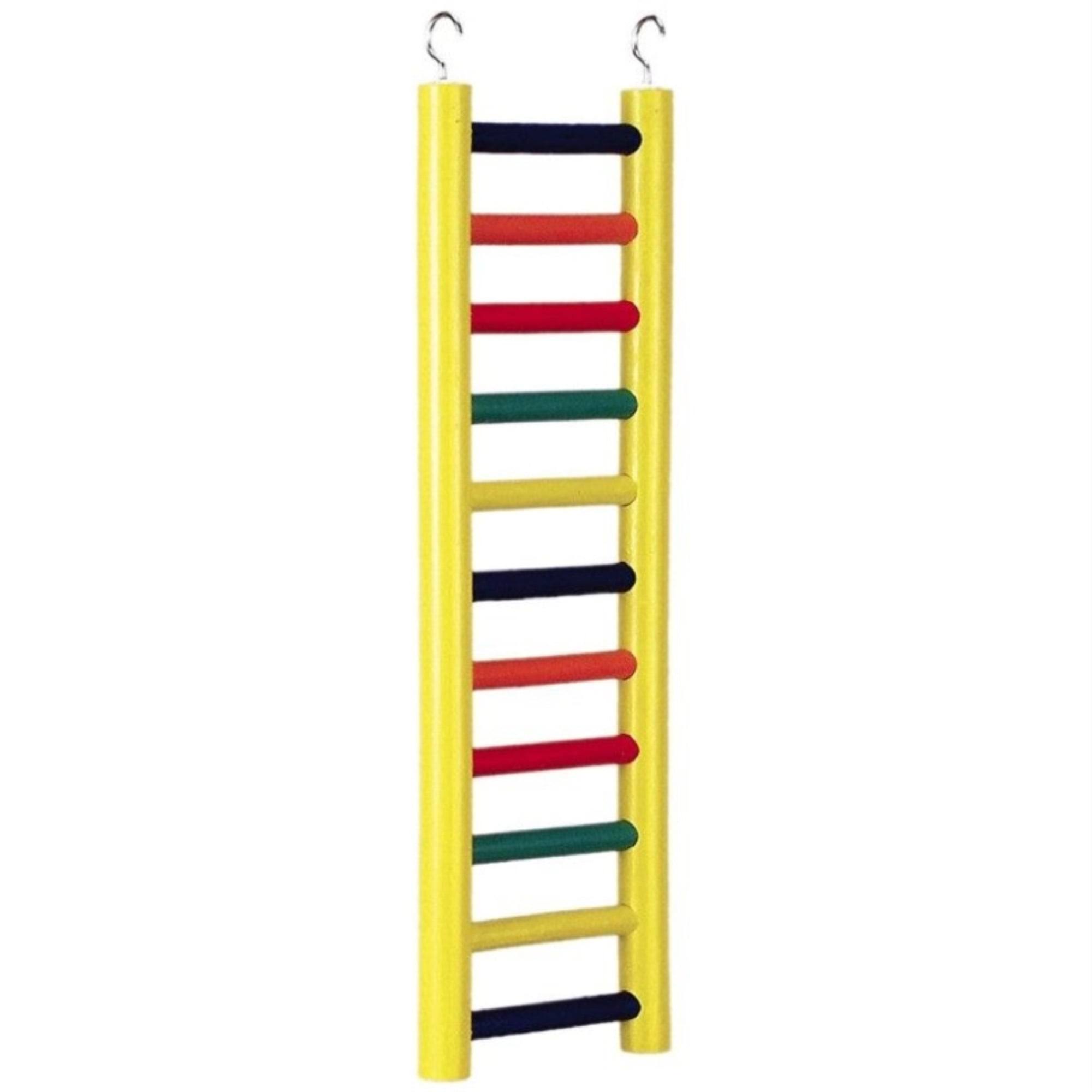 Prevue-Hendryx Bird Wood Ladder - 11 Rung, 18"