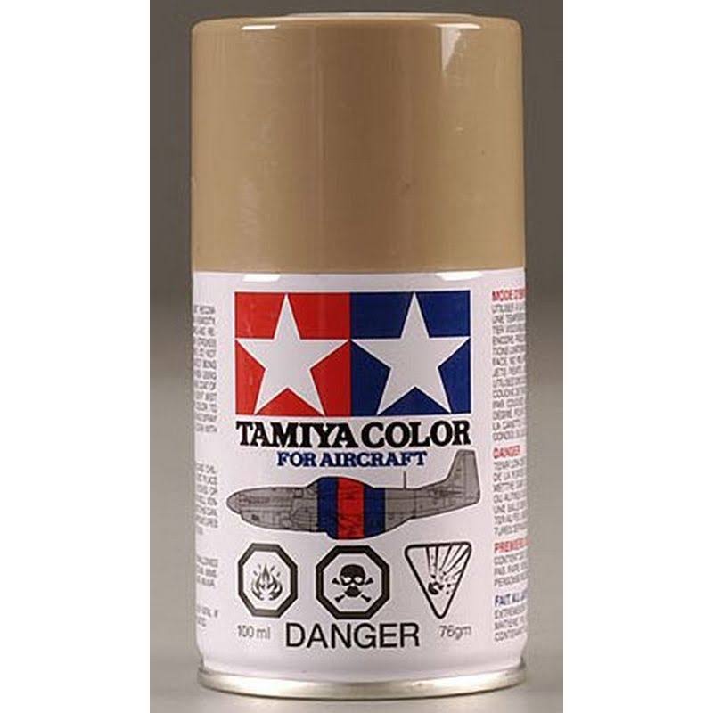 Tamiya AS-15 Tan Aircraft Lacquer Spray Paint (100ml) (USAF)