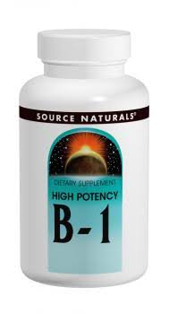 Source Naturals B-1 High Potency Dietary Supplement - 500mg, 50 Tablets