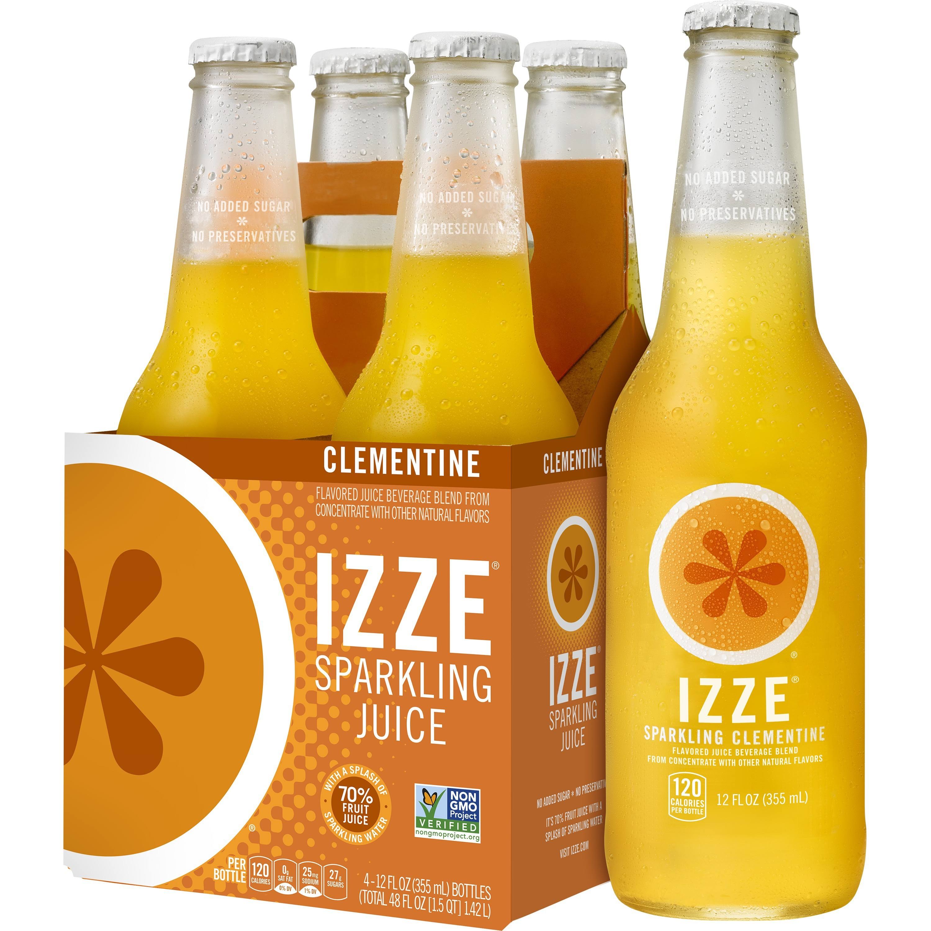 Izze Clementine Sparkling Juice - 12oz
