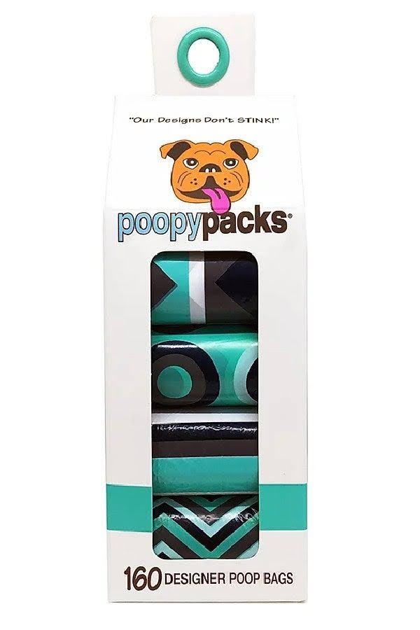Metro Paws Poopy Packs in Seafoam - 8-Pack