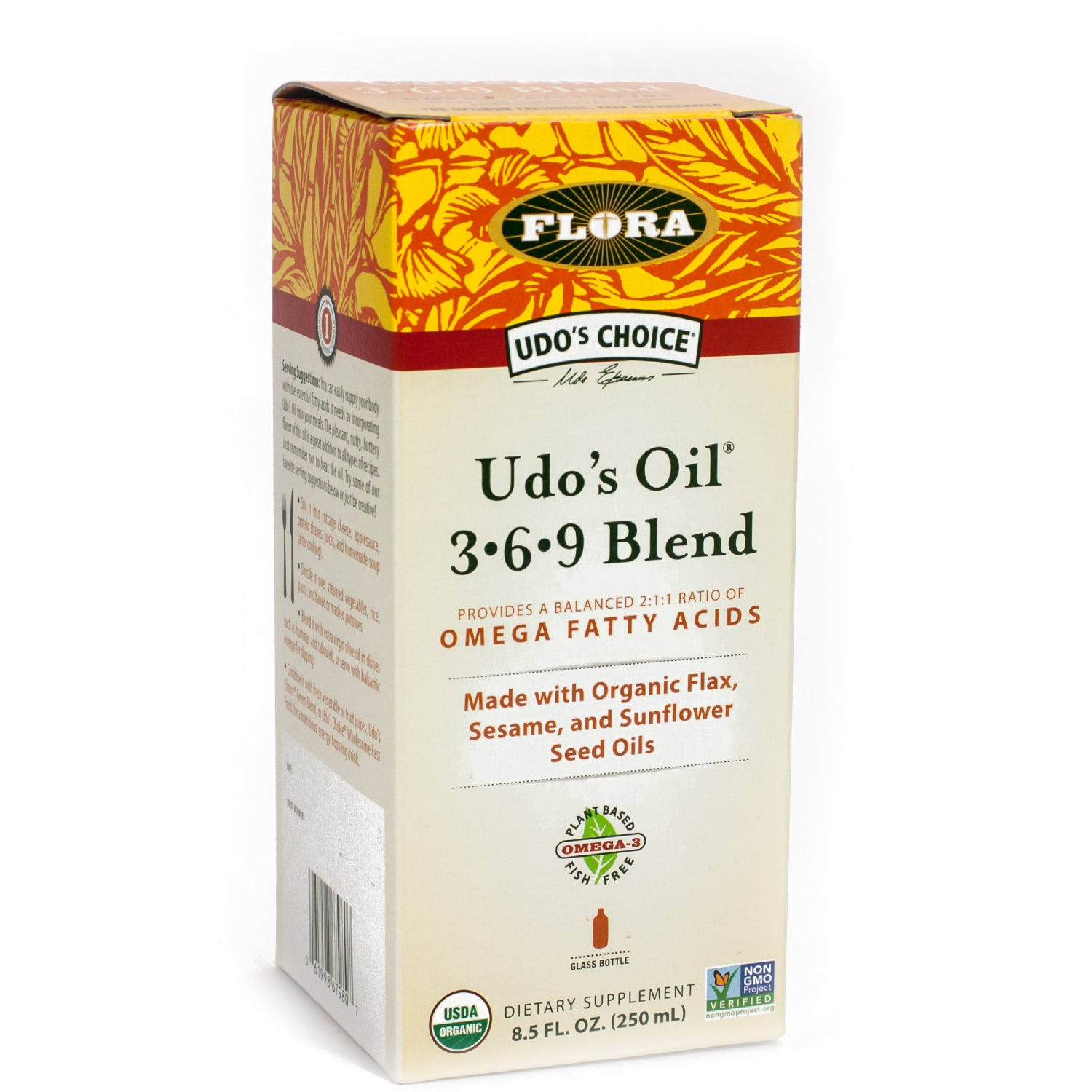 Flora Inc Udo's Choice Udo's Oil 3-6-9 Bottle - 180 Capsules