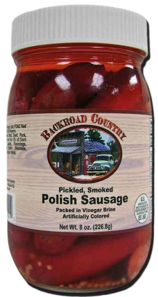Backroad Country Pickled Smoked Polish Sausage - 8oz