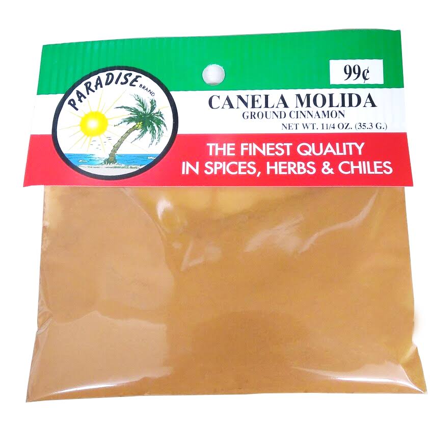 • Spices & Bake Baking Ingredients Paradise Canela Molida Graund Cinnamon 1 1/4 oz