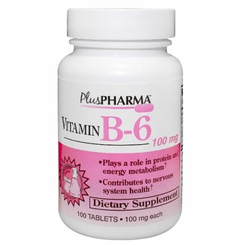 21st Century Vitamin B-6, 100mg, 100 Tabs