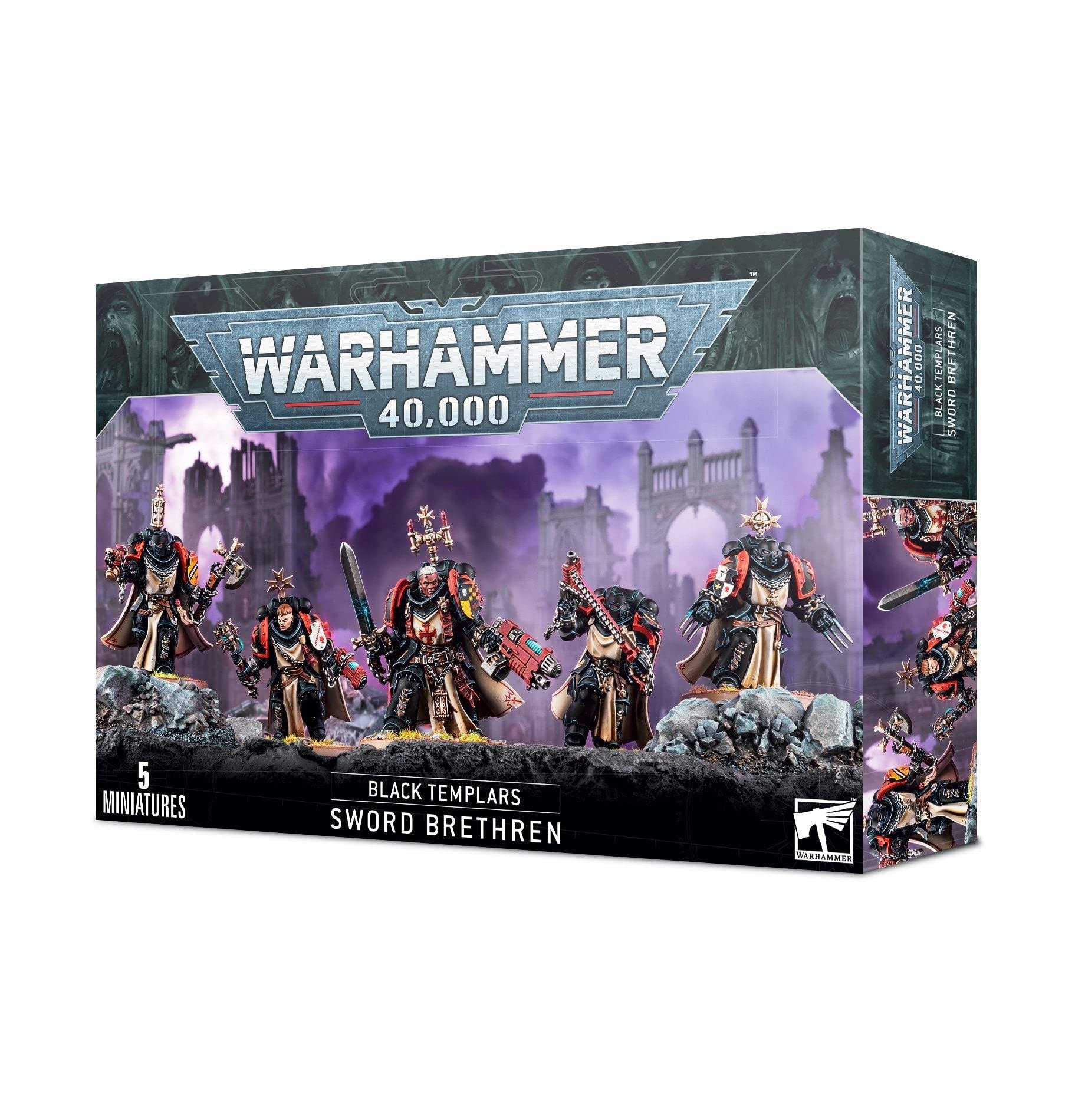 Games Workshop Warhammer 40K Black Templars Sword Brethren