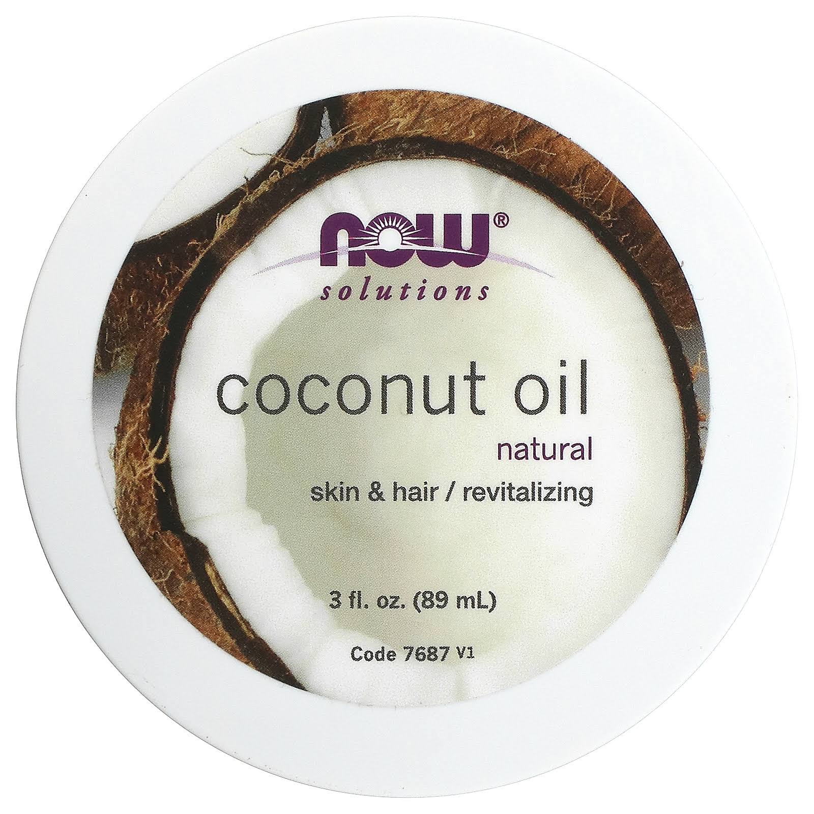 NOW Foods Coconut Oil 3 fl oz