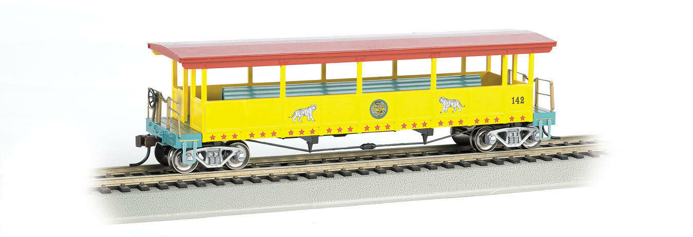 Bachmann 16602 HO Ringling Bros Circus Open Sided Excursion Scale