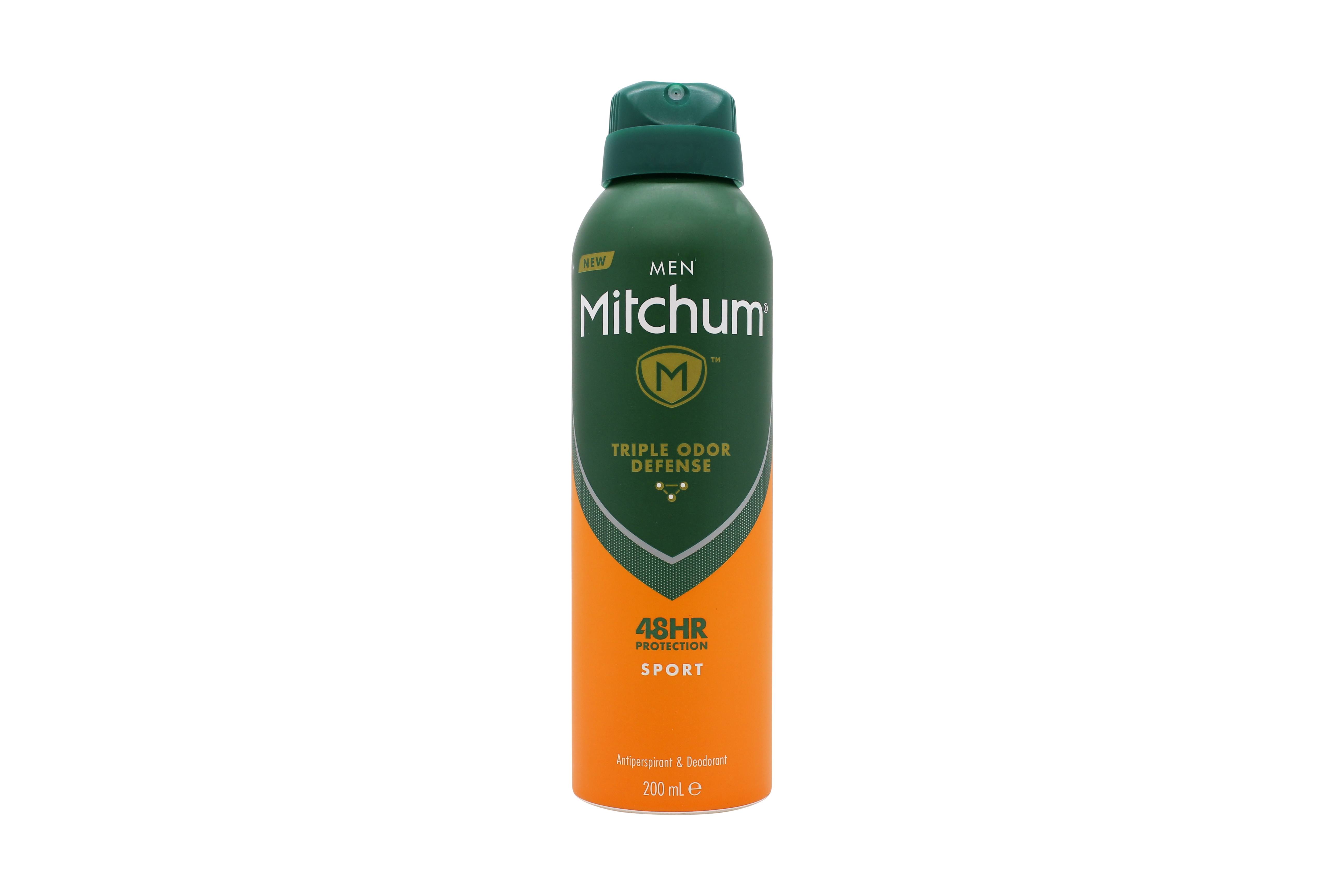 Mitchum Men Triple Odor Defense 48hr Protection Antiperspirant and Deodorant - Sport, 200ml