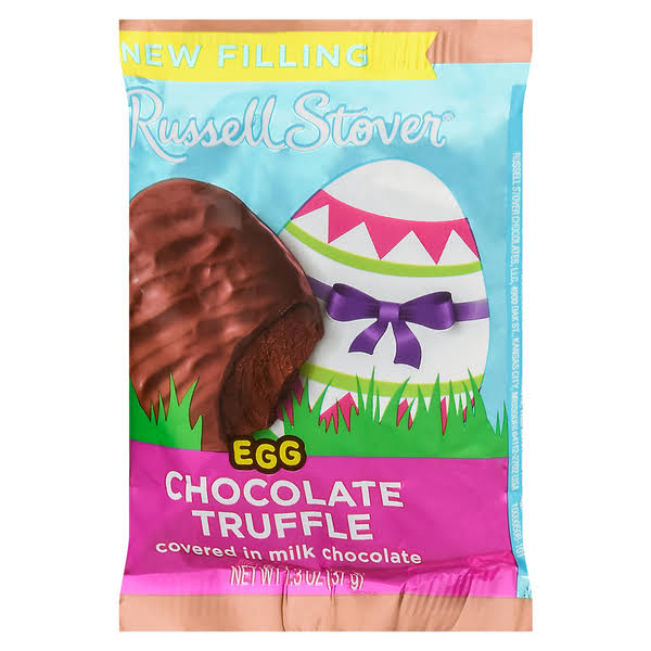 Russell Stover Milk Chocolate Truffle Egg - 1.3 oz